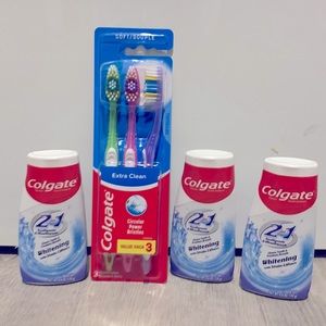 Colgate Toothpaste and Toothbrush Bundle